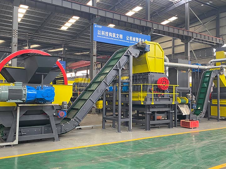 轮胎回收生产设备