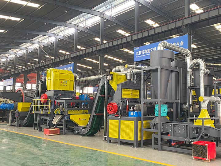 轮胎回收生产设备