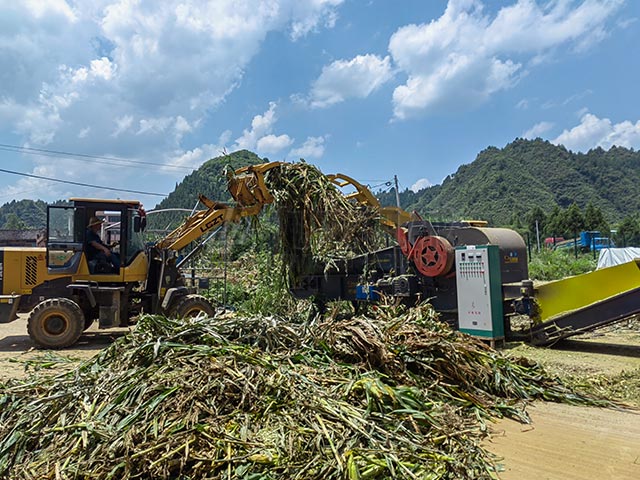 秸秆青贮粉碎机是制作优质青贮饲料首选设备