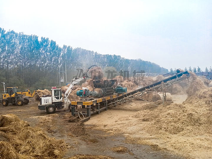 秸秆稻草撕碎机